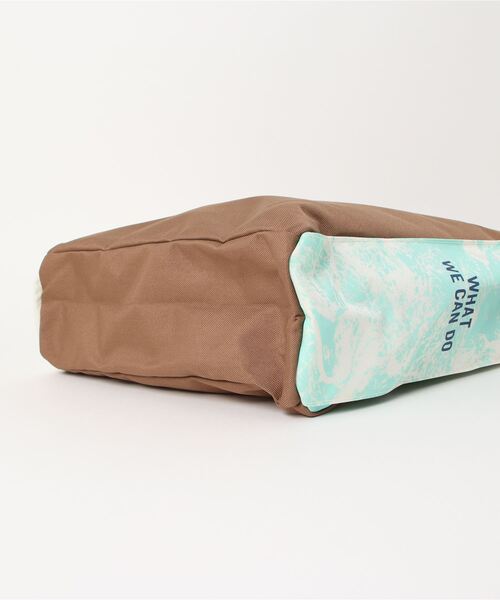 ROOTOTE(ルートート)の「ALLIANCE FOR THE BLUE x ROOTOTE ショルダーバッグ トートバッグ 漁網ナイロン トール2way-A(ショルダーバッグ・メンズ・ブラウン/グレー/ブルー・FREE)」の5枚目の写真