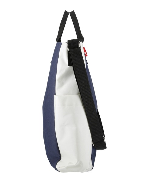 ROOTOTE(ルートート)の「ALLIANCE FOR THE BLUE x ROOTOTE ショルダーバッグ トートバッグ 漁網ナイロン トール2way-A(ショルダーバッグ・メンズ・ブラウン/グレー/ブルー・FREE)」の4枚目の写真