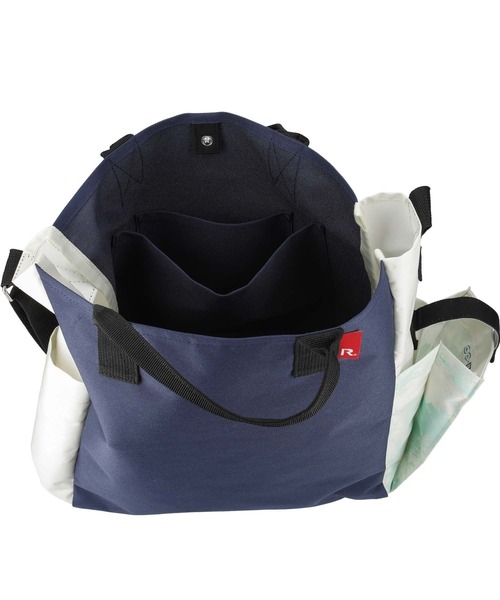 ROOTOTE(ルートート)の「ALLIANCE FOR THE BLUE x ROOTOTE ショルダーバッグ トートバッグ 漁網ナイロン トール2way-A(ショルダーバッグ・メンズ・ブラウン/グレー/ブルー・FREE)」の16枚目の写真
