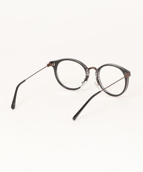 and it_（アンドイット）の「ボストン伊達メガネ UVカット（メガネ・レディース・ブラウン系その他/ブラック・FREE）」の3枚目の写真