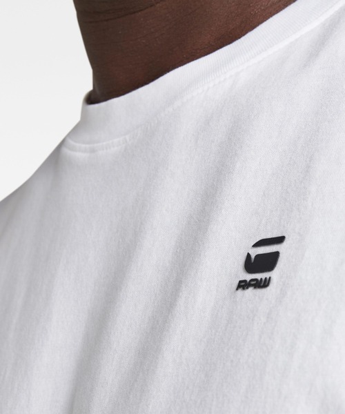 G-STAR(ジースター)の「LASH T-SHIRT/ワンポイント/ロゴ(Tシャツ/カットソー・メンズ・ダークブラック/ダークブルー/ホワイト・X-SMALL/SMALL/MEDIUM/LARGE/X-LARGE)」の13枚目の写真