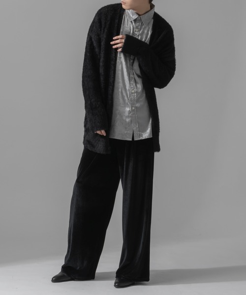 Adoon plain(アドーンプレーン)の「【Adoon plain】ルーズ花柄シャツ(シャツ/ブラウス・メンズ・ブラック/グレー/ボルドー・MEDIUM/LARGE)」の12枚目の写真