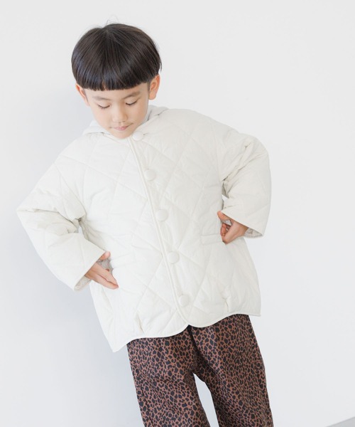 LOWRYS FARM（ローリーズファーム）の「ナカワタノーカラージャケット　344669（ブルゾン・キッズ・アイボリー/ブルー/ブラック・150cm/140cm/110cm/120cm/130cm）」の17枚目の写真