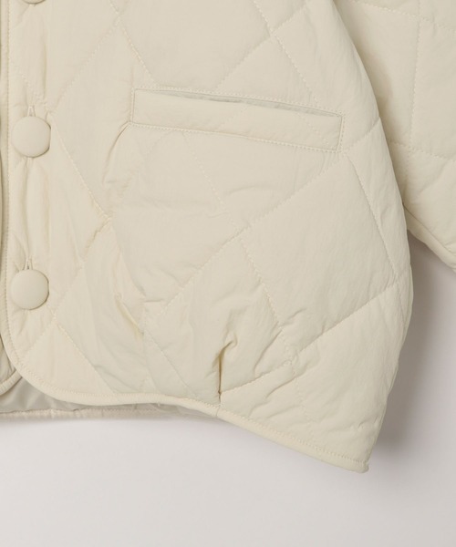 LOWRYS FARM（ローリーズファーム）の「ナカワタノーカラージャケット　344669（ブルゾン・キッズ・アイボリー/ブルー/ブラック・150cm/140cm/110cm/120cm/130cm）」の18枚目の写真