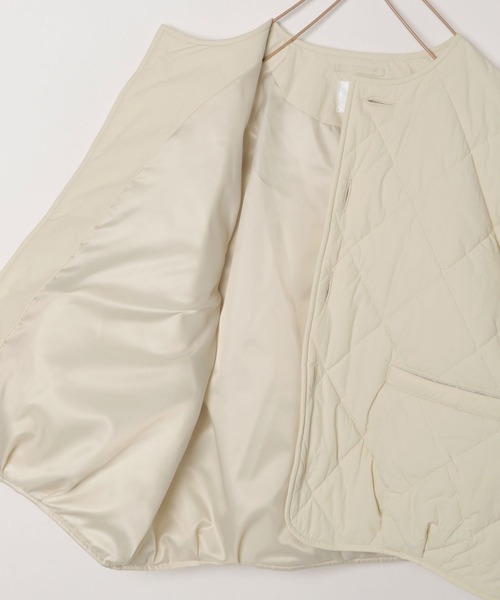 LOWRYS FARM（ローリーズファーム）の「ナカワタノーカラージャケット　344669（ブルゾン・キッズ・アイボリー/ブルー/ブラック・150cm/140cm/110cm/120cm/130cm）」の5枚目の写真