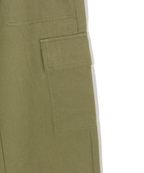 one way（ワンウェイ）の「カーゴポケットパンツ（カーゴパンツ・レディース・ホワイト/ブラック/ダークグリーン・FREE）」の11枚目の写真