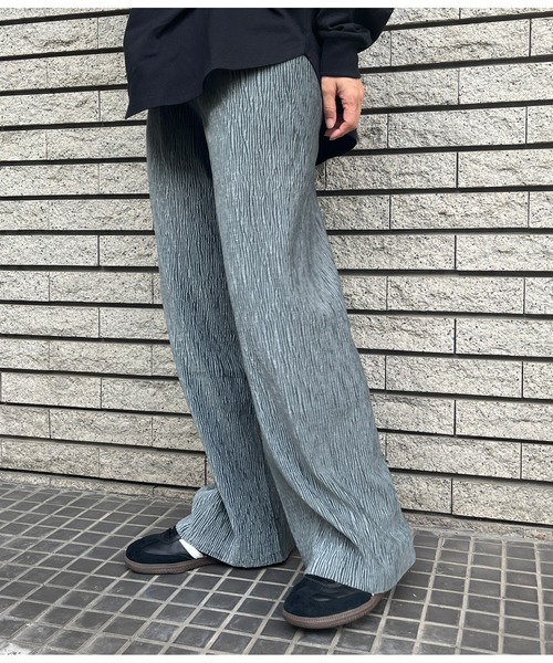 ANAP（アナップ）の「ベロアランダムプリーツパンツ（その他パンツ・レディース・ブルー/ライトベージュ/ブラウン・FREE）」の20枚目の写真