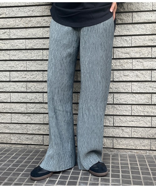 ANAP（アナップ）の「ベロアランダムプリーツパンツ（その他パンツ・レディース・ブルー/ライトベージュ/ブラウン・FREE）」の19枚目の写真