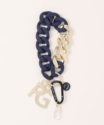 PEARLY GATES（パーリーゲイツ）の「【PEARLY GATES】チェーンモチーフ マルチチャーム ＜チェーン柄＞ (UNISEX)（ゴルフグッズ・レディース）」