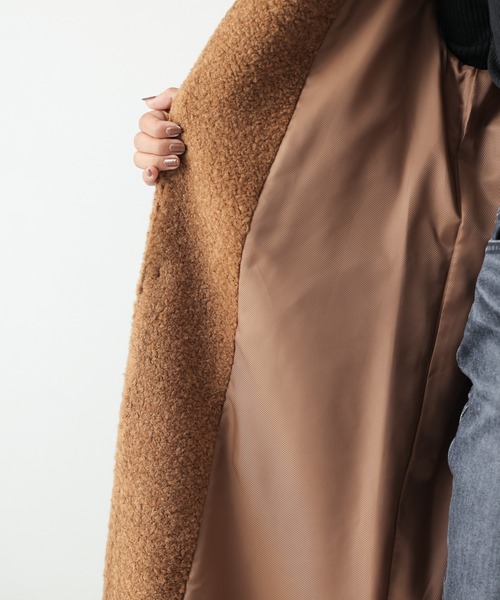 OUVRAGE CLASSE(ウヴラージュクラス)の「【...& DEAR/アンドディアー】ボアベスト(その他アウター・レディース・ブラック/キャメル・FREE)」の16枚目の写真