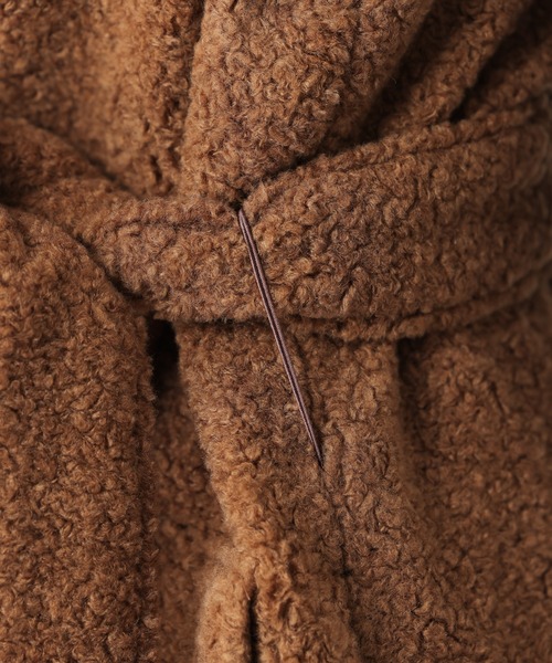 OUVRAGE CLASSE(ウヴラージュクラス)の「【...& DEAR/アンドディアー】ボアベスト(その他アウター・レディース・ブラック/キャメル・FREE)」の17枚目の写真