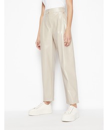 ARMANI EXCHANGE | 【A|X アルマーニ エクスチェンジ】クロコ柄　フェイクレザートラウザー(スラックス)