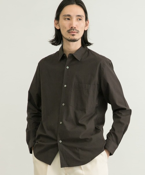 URBAN RESEARCH（アーバンリサーチ）の「Brushed Regular FitShirts（シャツ/ブラウス・メンズ・チェック/グリーン/ダークブラウン/ホワイト・MEDIUM/LARGE/SMALL）」の11枚目の写真