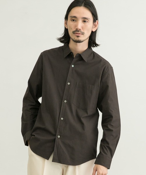 URBAN RESEARCH（アーバンリサーチ）の「Brushed Regular FitShirts（シャツ/ブラウス・メンズ・チェック/グリーン/ダークブラウン/ホワイト・MEDIUM/LARGE/SMALL）」の12枚目の写真
