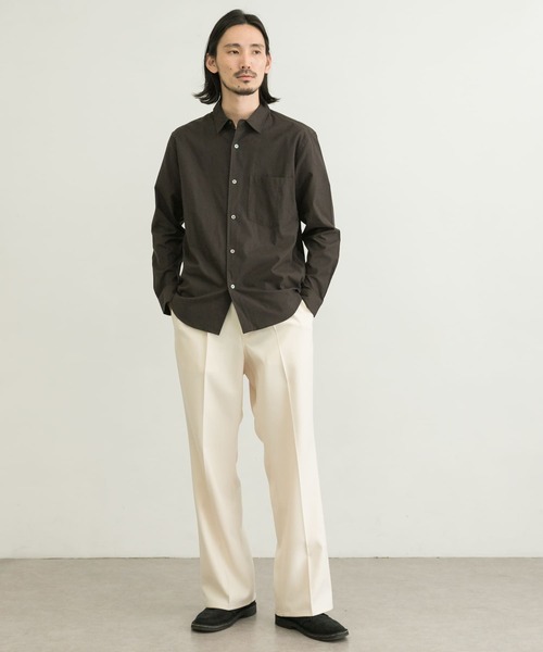 URBAN RESEARCH（アーバンリサーチ）の「Brushed Regular FitShirts（シャツ/ブラウス・メンズ・チェック/グリーン/ダークブラウン/ホワイト・MEDIUM/LARGE/SMALL）」の13枚目の写真