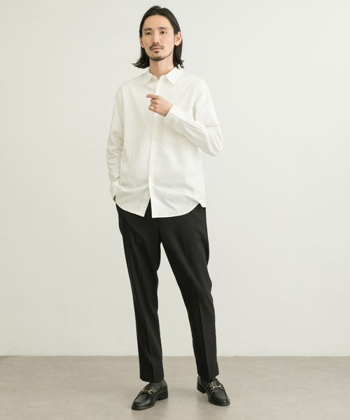 URBAN RESEARCH（アーバンリサーチ）の「Brushed Regular FitShirts（シャツ/ブラウス・メンズ・チェック/グリーン/ダークブラウン/ホワイト・MEDIUM/LARGE/SMALL）」の17枚目の写真