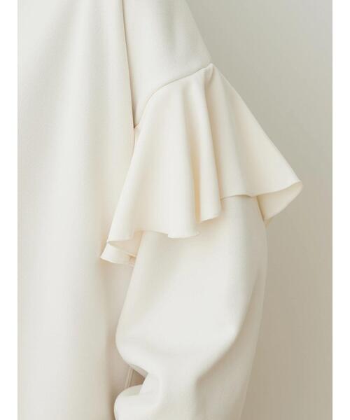 Sugar spoon（シュガースプーン）の「・SUGAR SPOON ラッフルショルダースウェット（Tシャツ/カットソー・レディース・レッド/グリーン/ブラック/オフホワイト・FREE）」の15枚目の写真