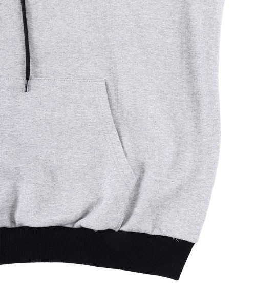 Figments（フィグメンツ）の「フェイクレイヤードパーカー（パーカー・レディース・ブラック/スミクロ/その他1・SMALL/MEDIUM）」の12枚目の写真