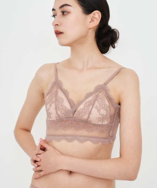 sue(スウ)の「ショーツセット / バックオープン3Way レースノンワイヤーブラ&ショーツ Back Open 3Way Lace Bra & Shorts Set(ブラ&ショーツ・レディース・ホワイト/ブラック/ピンク・FREE)」の9枚目の写真