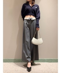 ウエストデザインパンツ