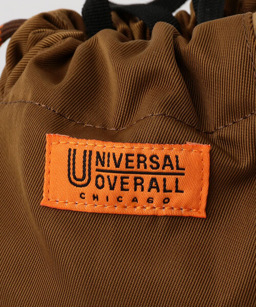 UNIVERSAL OVERALL(ユニバーサルオーバーオール)の「【UNIVERSAL OVERALL/ユニバーサルオーバーオール】ミリタリーツイル巾着(ショルダーバッグ・メンズ・ブラウン/カーキ・FREE)」の14枚目の写真