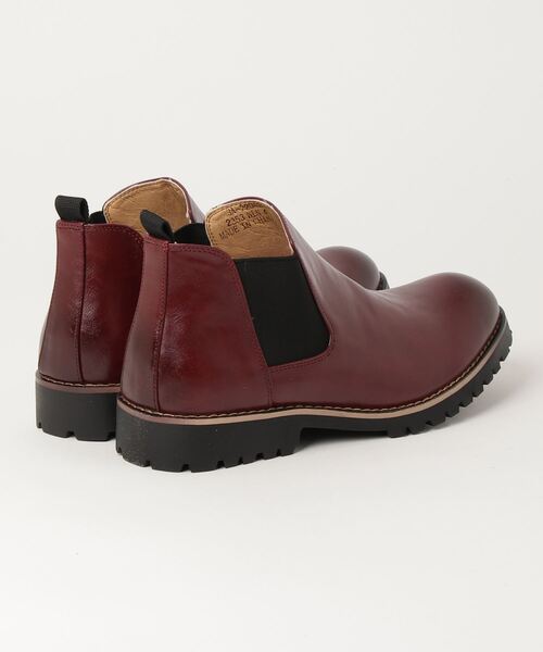 AAA+（サンエープラス）の「軽量ソール サイドゴアブーツ（ブーツ・メンズ・ワイン/キャメル/ネイビー/ブラック/ブラウン・40/41/42/43/44）」の6枚目の写真