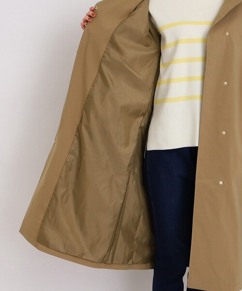 DRESKIP(ドレスキップ)の「◆大人のカジュアルアウター!【撥水】スタンドカラーコート(その他アウター・レディース・カーキ/ブラック/サンドベージュ・03/02)」の11枚目の写真