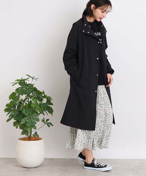 DRESKIP(ドレスキップ)の「◆大人のカジュアルアウター!【撥水】スタンドカラーコート(その他アウター・レディース・カーキ/ブラック/サンドベージュ・03/02)」の17枚目の写真