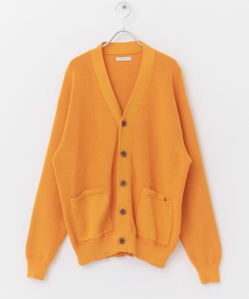 URBAN RESEARCH DOORS（アーバンリサーチドアーズ）の「ハードニットカーディガン（カーディガン/ボレロ・メンズ・ホワイト/ネイビー/グリーン系その他/オレンジ・MEDIUM/LARGE）」の7枚目の写真