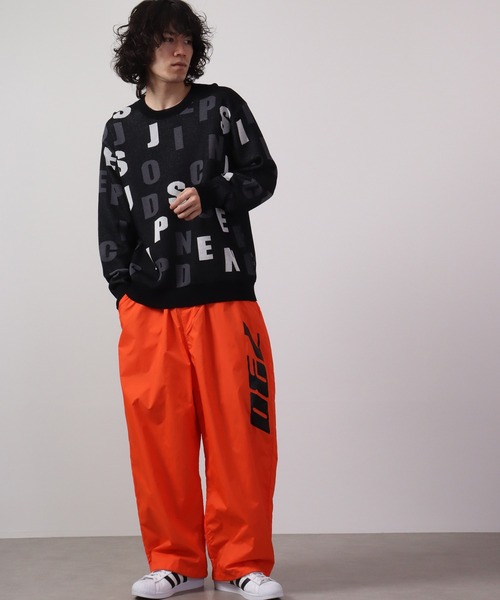 【セール】Jacquard crew-neck knit sweater / ジャガード クルーネックニットセーター unisex（ニット/セーター）｜EVOLUTION（エボリューション）