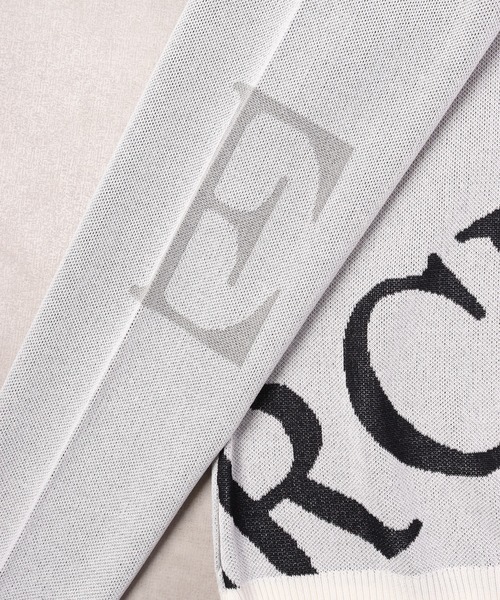 【セール】Jacquard crew-neck knit sweater / ジャガード クルーネックニットセーター unisex（ニット/セーター）｜EVOLUTION（エボリューション）