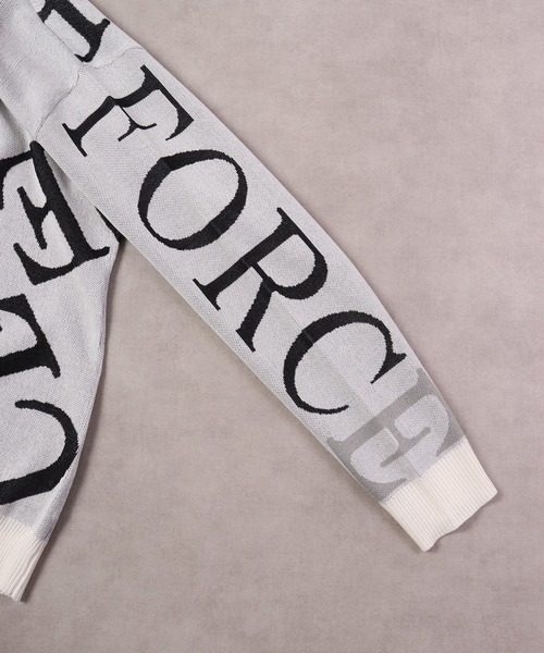 【セール】Jacquard crew-neck knit sweater / ジャガード クルーネックニットセーター unisex（ニット/セーター）｜EVOLUTION（エボリューション）