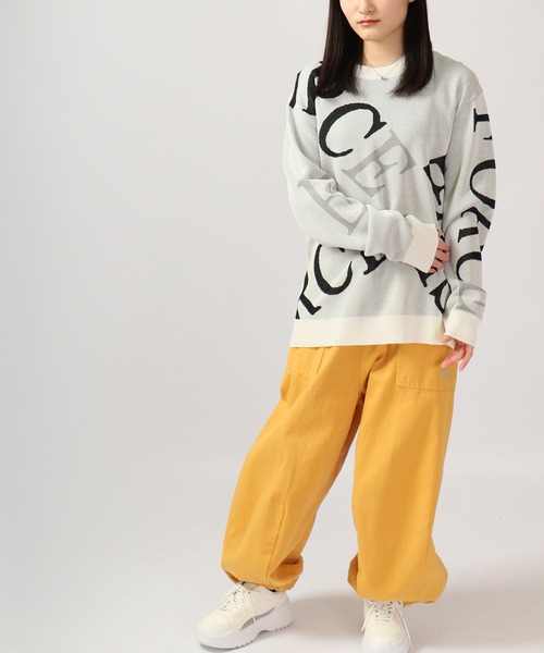 【セール】Jacquard crew-neck knit sweater / ジャガード クルーネックニットセーター unisex（ニット/セーター）｜EVOLUTION（エボリューション）