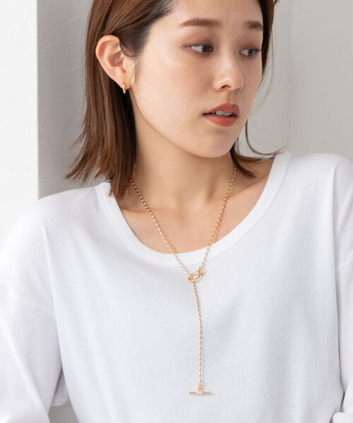 NOLLEY’S（ノーリーズ）の「ライスボールY字2wayネックレス（ネックレス・レディース・シルバー/ゴールド・FREE）」の10枚目の写真