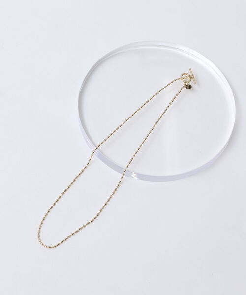 NOLLEY’S（ノーリーズ）の「ライスボールY字2wayネックレス（ネックレス・レディース・シルバー/ゴールド・FREE）」の8枚目の写真