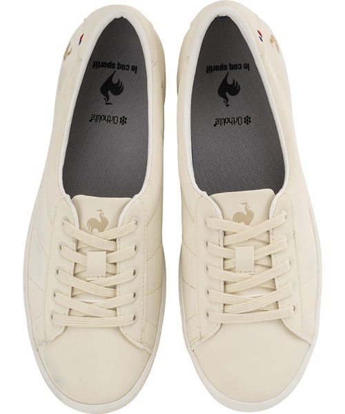 le coq sportif(ルコックスポルティフ)の「LCS フルシュ / シューズ(スニーカー・レディース・ライトベージュ・23.0cm/23.5cm/24.0cm/24.5cm/22.5cm/25.0cm)」の4枚目の写真