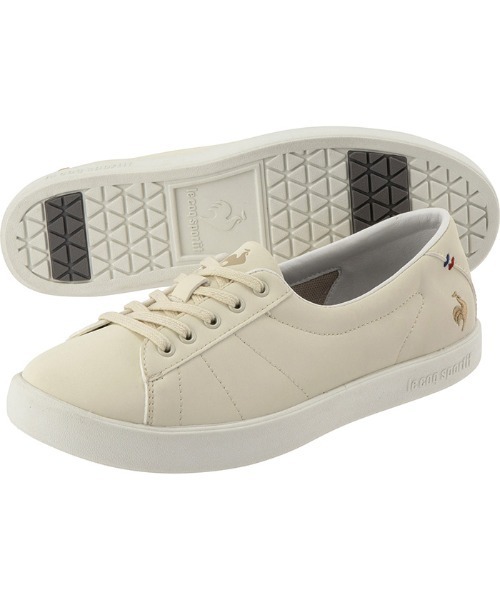 le coq sportif(ルコックスポルティフ)の「LCS フルシュ / シューズ(スニーカー・レディース・ライトベージュ・23.0cm/23.5cm/24.0cm/24.5cm/22.5cm/25.0cm)」の5枚目の写真