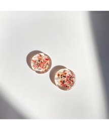 【mumeiya】まるまるフラワー ピアス(MA)