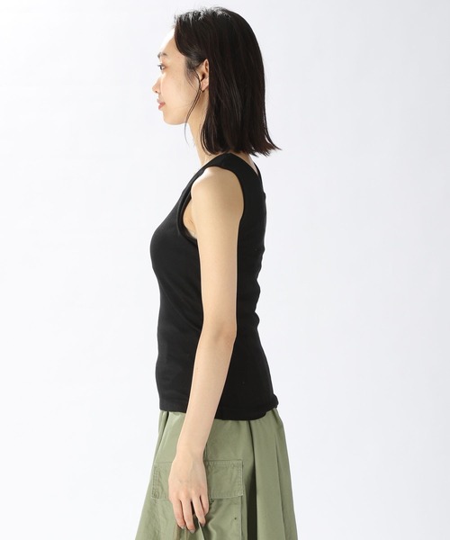 niko and...(ニコアンド)の「ルームドライ/カップ付きタンクトップ(タンクトップ・レディース・ブラウン/ブラック/ライトブルー/アイボリー/オレンジ・MEDIUM/LARGE)」の7枚目の写真