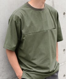 SHIPS any: COOLMAX(R) サマー プルオーバー Tシャツ (セットアップ対応) 24SS◆