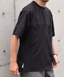 SHIPS any: COOLMAX(R) サマー プルオーバー Tシャツ (セットアップ対応) 24SS◆