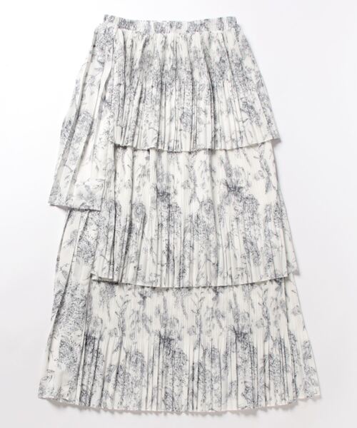 one way（ワンウェイ）の「アシメプリーツスカート（スカート・レディース・ホワイト系その他/ブラック/ホワイト/ベージュ・FREE）」の19枚目の写真