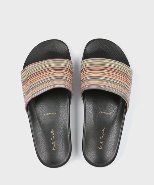 値下げ　Paul Smith ストライプ ビーチサンダル　シャワーサンダル 値下げPaul Smith ストライプ ビーチサンダルシャワーサンダル