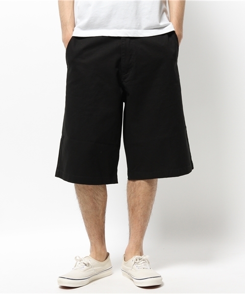 WEGO(ウィゴー)の「WEGO/ワイドチノショーツ(チノパンツ・メンズ・ブラック/ホワイト/レッド/ベージュ/ロイヤルブルー・MEDIUM/LARGE)」の17枚目の写真