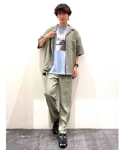 セール】〈セットアップ可〉UMW アンクルテーパードパンツ【吸水