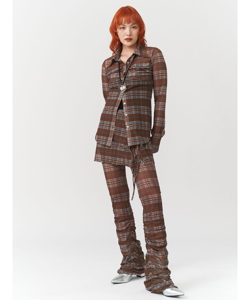 PAMEO POSE（パメオポーズ）の「Kate Leggings BRN（その他パンツ・レディース・ブラウン・FREE）」の6枚目の写真