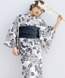 セール】KEITAMARUYAMA × Ameri IVORY FLOWER YUKATA（浴衣）｜KEITA