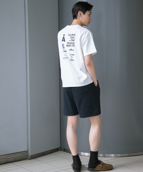 ALAND（エーランド）の「【UNISEX】ALAND／archive LOGO T 2907390（Tシャツ/カットソー・レディース・グレー/チャコール/オフホワイト・MEDIUM/LARGE）」の12枚目の写真