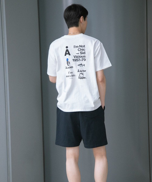 ALAND（エーランド）の「【UNISEX】ALAND／archive LOGO T 2907390（Tシャツ/カットソー・レディース・グレー/チャコール/オフホワイト・MEDIUM/LARGE）」の16枚目の写真