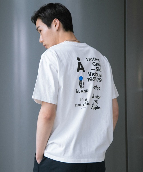 ALAND（エーランド）の「【UNISEX】ALAND／archive LOGO T 2907390（Tシャツ/カットソー・レディース・グレー/チャコール/オフホワイト・MEDIUM/LARGE）」の20枚目の写真